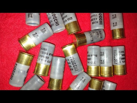 How to load buckshot short shells for 12ga