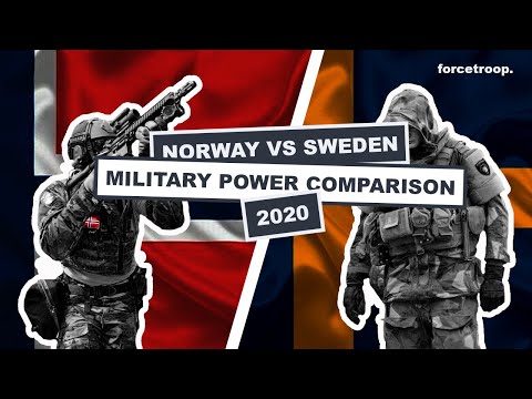 SWEDEN vs NORWAY - Military Power Comparison 2020