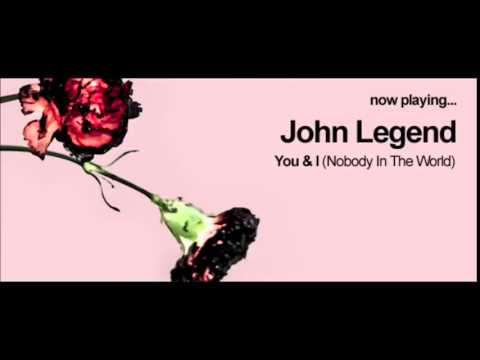 John Legend - You and I Nobody In The World (R3hab Radio Edit  )