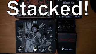 Video thumbnail for Having fun with the KMA Tyler Deluxe, some Lone Wolf Audio goodness and Boss (Stacked) by Dome