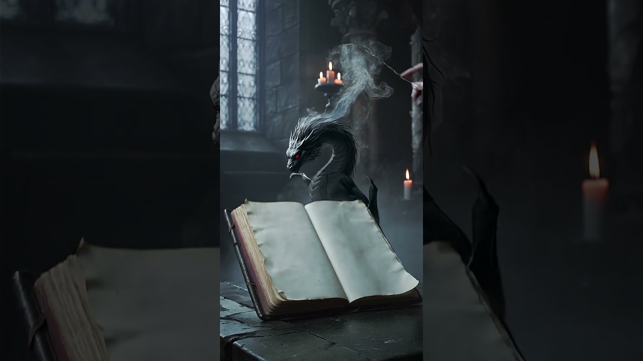 The Dragon Awakens from the Page | #mindverse #scifi #dragon
