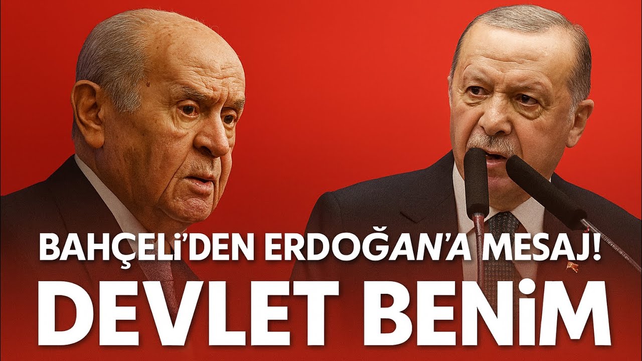 BAHÇELİ'DEN REST ! DEVLET BENİM!
