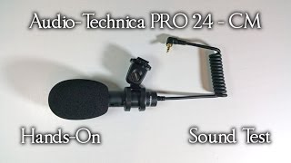 Video thumbnail for Audio Technica PRO24-CM Hands-on and Sound Test by Redskull