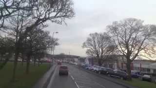 preview picture of video 'December Double Decker Bus Drive To Perth Perthshire Scotland'