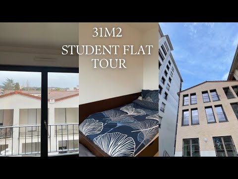 MON APPARTEMENT D'ETUDIANT Á BORDEAUX | MY STUDENT ACCOMMODATION IN FRANCE