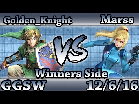 GGSW 10 - Golden_Knight (Link) Vs. DNL|Marss (ZSS) Smash Wii U Winners Side - Smash 4
