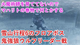 【ウィズダフネ実況】雪山行程6のフロアボス鬼強狼ウルフリーダー戦
