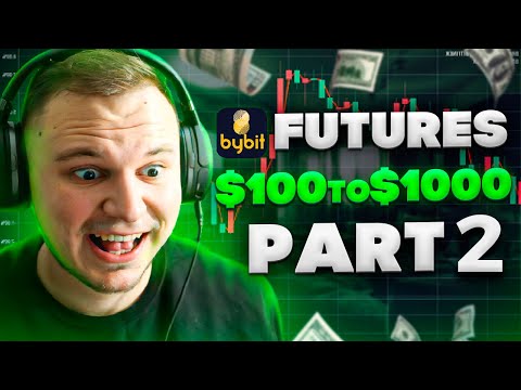 Turn $100 into $1000 (Futures Trading) PART 2 | 100% SWING TRADE!
