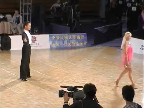 2011 WDSF Taipei Open -1R- Rafael Kyu & Lena Mantaluta Rumba