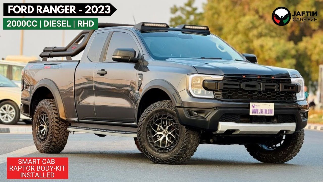 Ford Ranger RAPTOR KIT INSTALLED | SMART CAB | 2.0L DIESEL | REAR VIEW CAMERA | AUTOMATIC | 2023 video