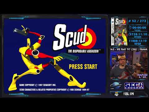 SEGA Crusade Vol 2 - #52 - Scud: The Disposable Assassin - Saturn