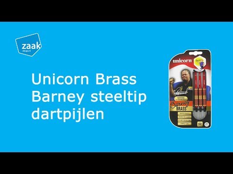 Unicorn Brass Red Barney steeltip dartpijlen - Review