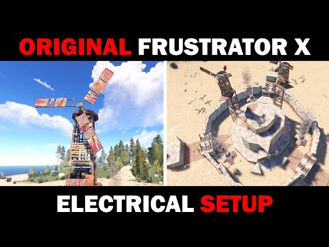 Original Frustrator X - Electricity Setup | Rust Base Building