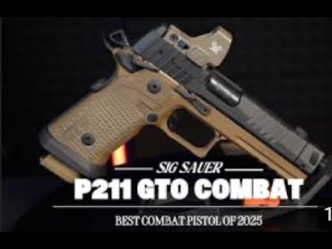 This NEW Sig Sauer Pistol Might Be the Best Combat Handgun of 2025!