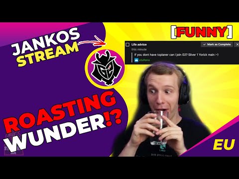 G2 Jankos ROASTING G2 Wunder?! 🤣