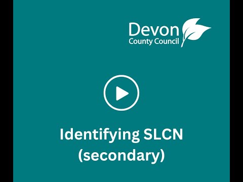 Moving forward with your graduated response - tools to identify language needs in secondary school