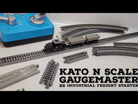 Kato / Gaugemaster GM2000105 - N scale BR Industrial Freight Starter Set review and running session