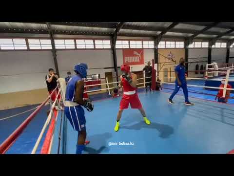 CUBA & KAZAKHSTAN New SPARRING 2021 - УТС на Кубе (Абильхан Аманкул) 75кг