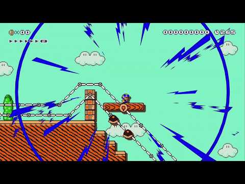 Mario's Pro Skater (Don't move) by Adrix - Super Mario Maker 2 - No Commentary 1bv