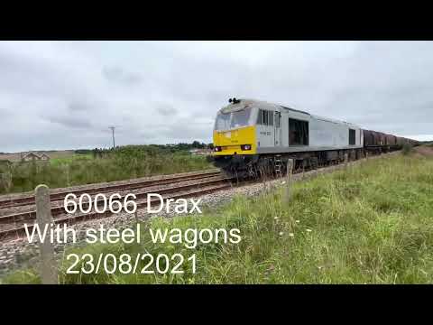 Trains - Blackhall (DCL) - 60087, 68018 tnt 88003 nuclear flasks, 66731 Capt Tom Moore, 60066