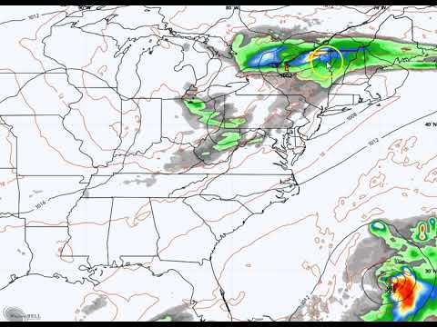 Daily forecast video Thursday September 19th, 2019
