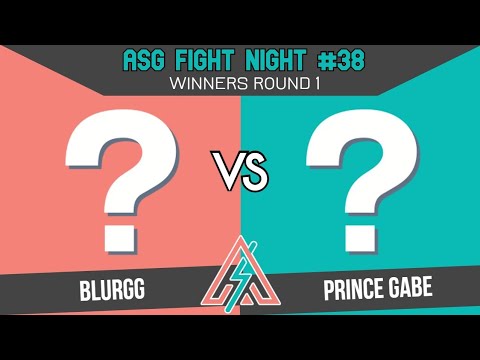ASG 38 WINNERS ROUND 1 - Prince Gabe vs Blurgg (Random Ditto!)