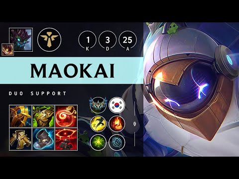 Maokai Support vs Leona - KR Challenger Patch 14.17
