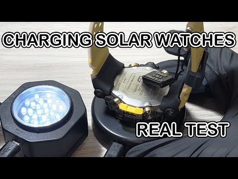 LED Chargers That Instantly Boost Your G-Shock Solar Battery Real Test