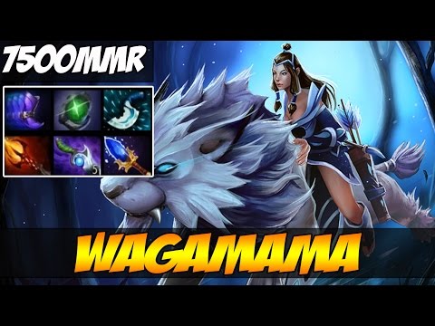 Wagamama 7500 MMR Plays Mirana Vol 3 - Dota 2