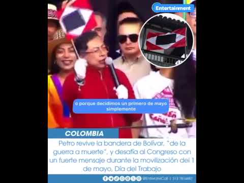 Enarbolando la bandera de guerra a muerte