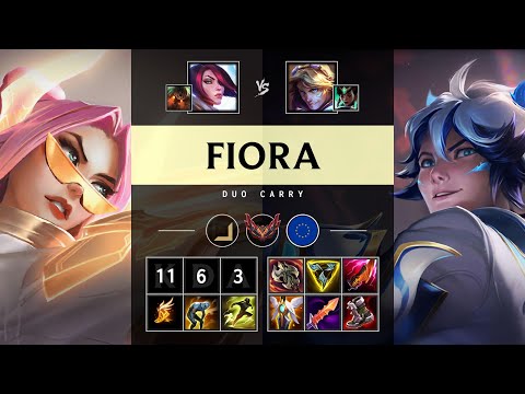 Fiora ADC vs Ezreal - EUW Grandmaster Patch 25.07