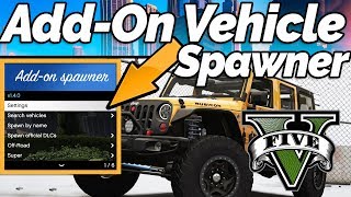 How to Install Add On Vehicle Spawner for GTA 5 (GTA Gamer)