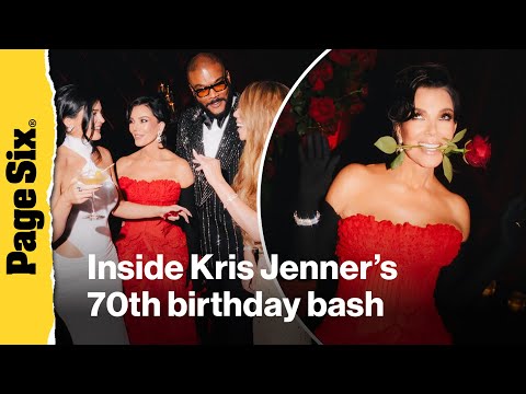 Inside Kris Jenner's star-studded 70th birthday bash: Bond these, A-list guests, cops called