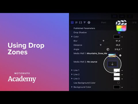 Using drop zones in FCP — Final Cut Pro Lesson 14 - MotionVFX Academy