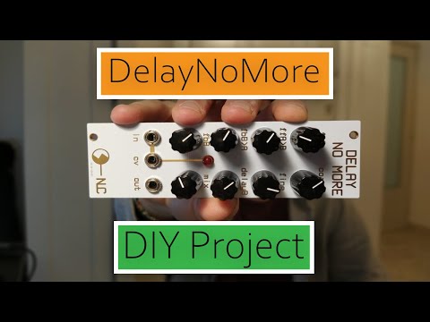 The Craziest Eurorack DELAY - DelayNoMore NLC - DIY Build