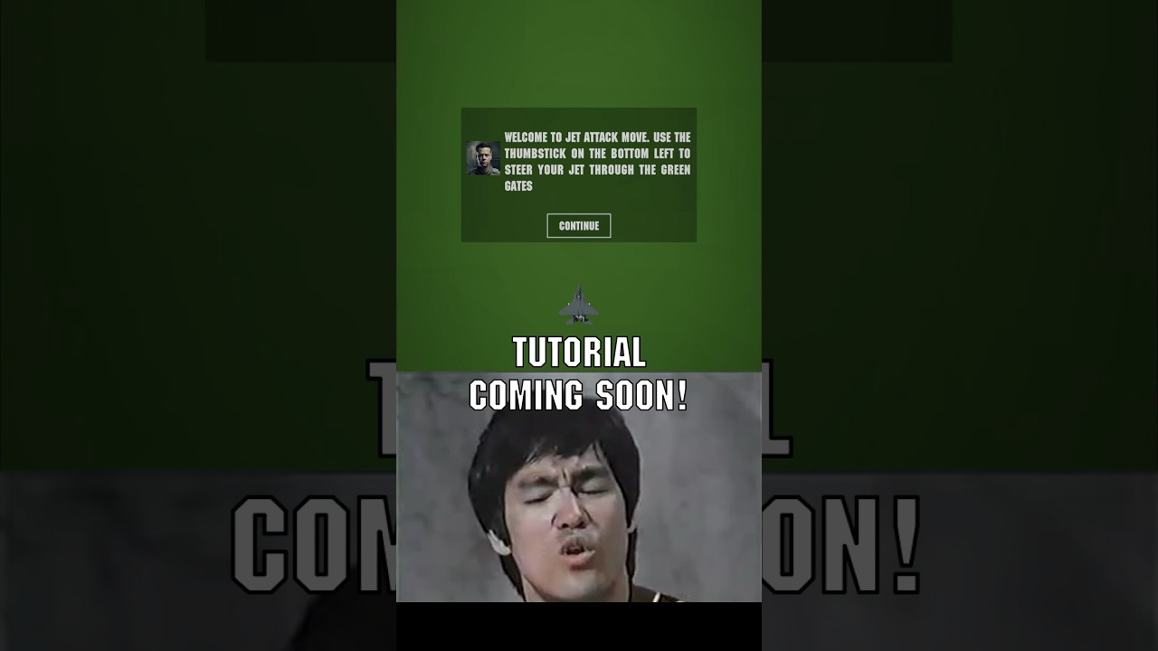 Tutorials coming to Jet Attack Move