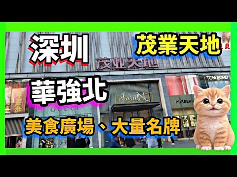 深圳 茂業天地華強北 | 華強北站B出口 | 茂業天地美食 | 華強地標商城｜餐廳勁多勁集中｜深圳商場 #深圳 #深圳貝貝貓