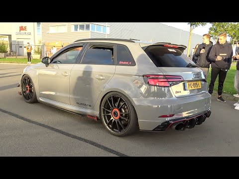 530HP Stage 2 Audi RS3 8V Sportback with Milltek Exhaust - LOUD Accelerations & Revs !