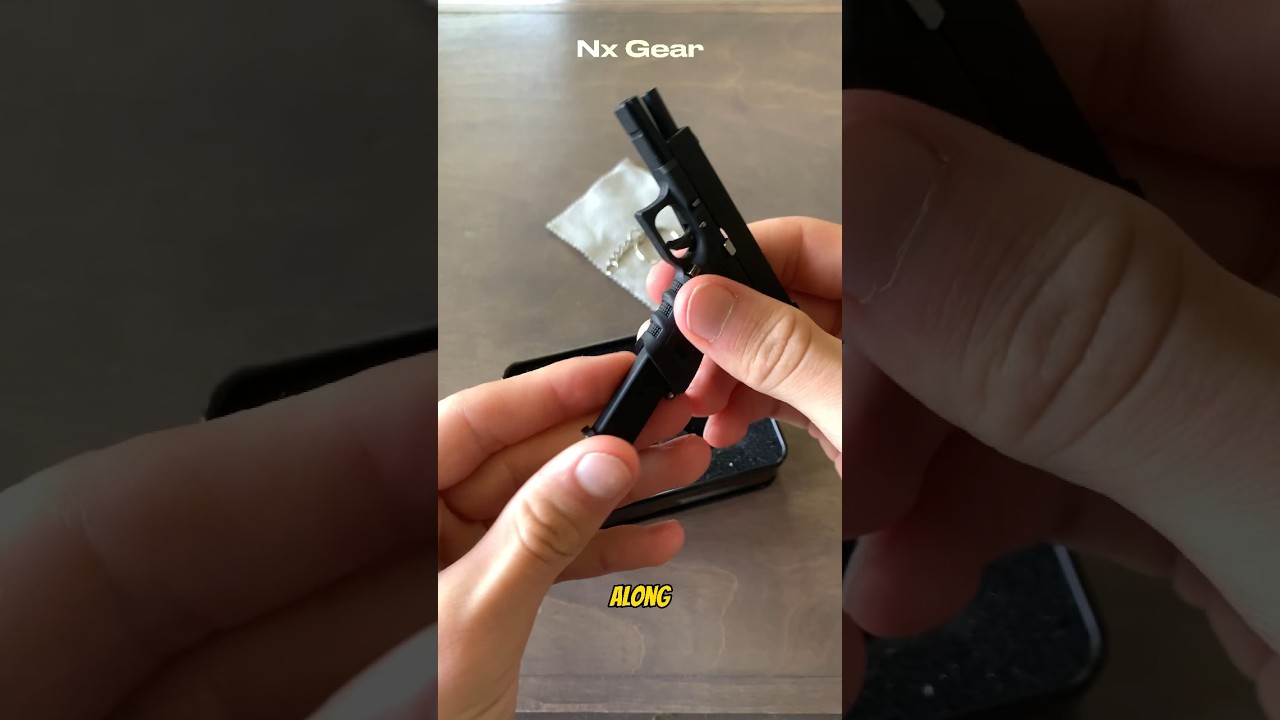 POV: your mini keychain Glock 17 has arrived!