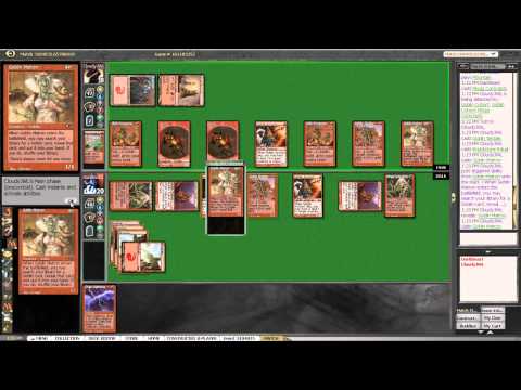 Goblins vs Goblin Storm MTGO Pauper 1/3 (commentary)