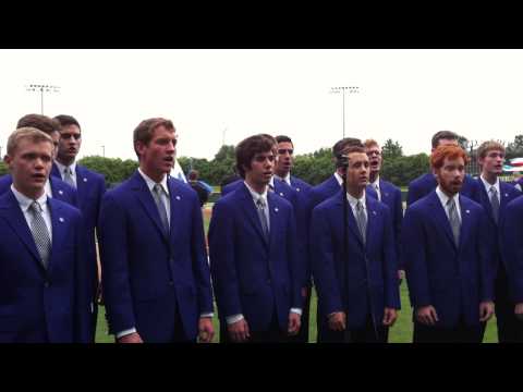 National Anthem at TCU Baseball Game - Spring 2012