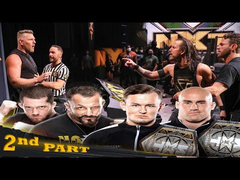 Imperium vs The Undisputed ERA Full Match for NXT Tag Team Championship part 2/2 NXT 5 Augest 2020