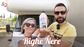 1x5 PULIZIA PERFETTA del CAMPER: rimozione RIGHE NERE con PULICAMPER (Episodio 54)
