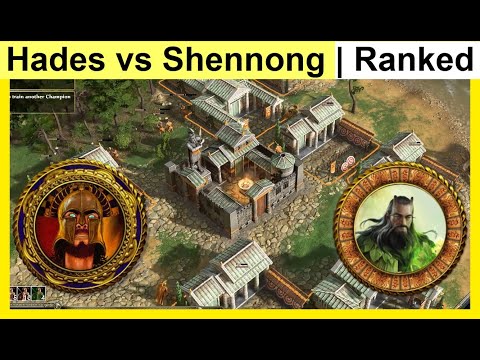 Hades vs Shennong | 1v1 Ranked | Age of Mythology