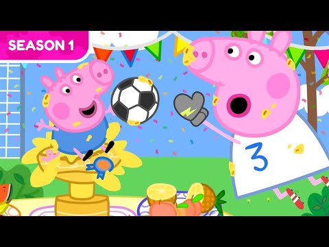 Peppa Pig Tales 🐷 | Football Party | Season 1 | Episode 10