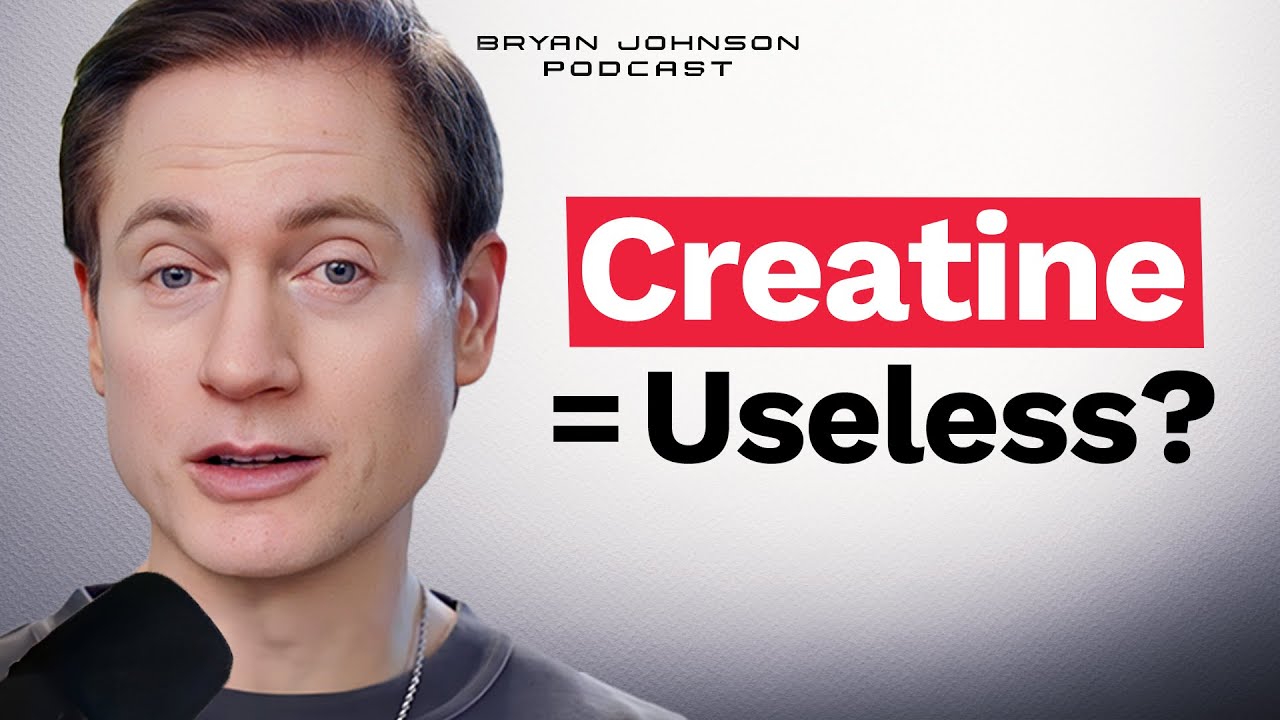 Creatine, Sleep Trackers, and AI Doctors | Bryan Johnson Podcast