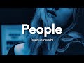 Libianca People Sped Up Reverb Ft Becky G