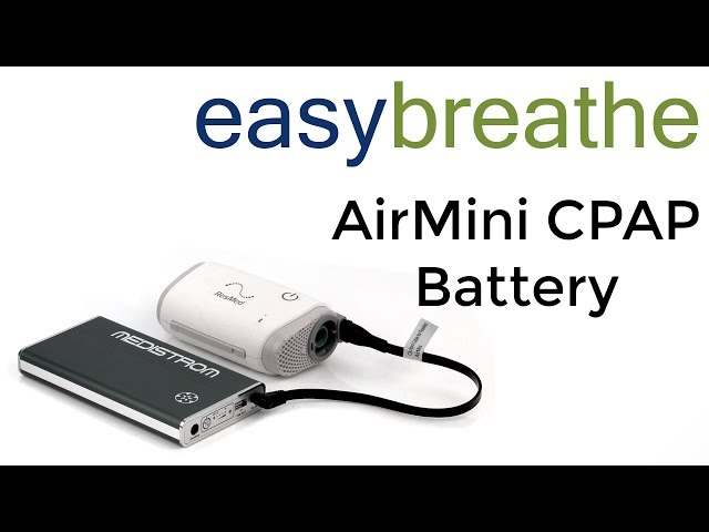 Vídeo relacionado con Medistrom - Pilot-24 Lite Batería CPAP/Banco de energía compatible con dispositivos PAP, ResMed AirMini, AirSense 10, S9, 3B Medical Luna, Apex Medical iCH, DreamStation Go