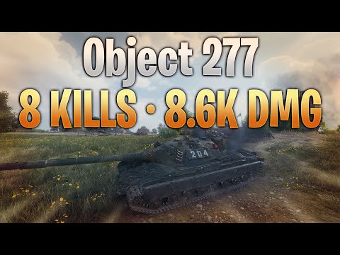 Object 277 - Overlord (8 Kills - 8.6k Dmg)