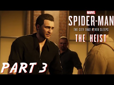 MARVEL'S SPIDER MAN PS4 THE HEIST DLC WALKTHROUGH *PART 3* SCREWBALL CHALLENGES
